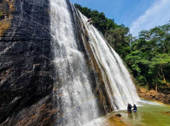 Rapel Cachoeira  do Palito em Santa Leopodina