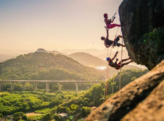 Rapel Morro do Moreno - Barriga