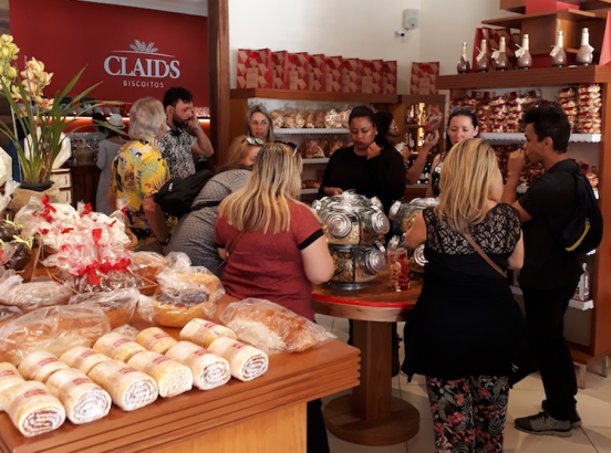 Degustação de biscoitos CLAIDS