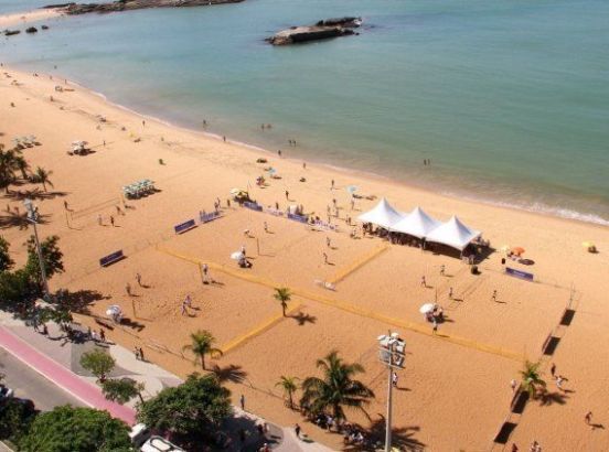 Vista aérea Praia da Costa