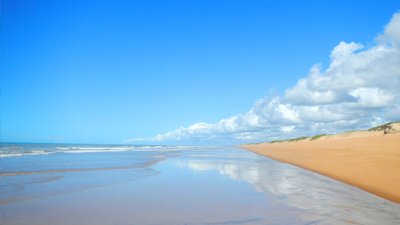 Praia de Itaunas - Conceição da Barra